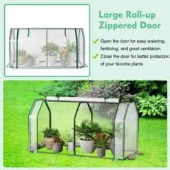 Costway 47.5''x 21.5''x 24''Portable Mini Greenhouse With 2 Zipper Doors & Ground Stakes 19 Costway 47.5''x 21.5''x 24''Portable Mini Greenhouse With 2 Zipper Doors & Ground Stakes -Sunnydaze Decor Store GUEST 861ffe51 4adb 43da 9627 c9708241f4c3