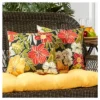 Set Of 2 Aloha Black Floral Outdoor Square Throw Pillows - Kensington Garden 2 Set Of 2 Aloha Black Floral Outdoor Square Throw Pillows - Kensington Garden -Sunnydaze Decor Store GUEST 8675c14d ca93 4467 ae05 450ccb8b201f