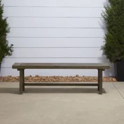 Renaissance Outdoor Patio Dining Picnic Bench - Gray - Vifah 8 Renaissance Outdoor Patio Dining Picnic Bench - Gray - Vifah -Sunnydaze Decor Store GUEST 8677bf0d f377 4128 8678 5836baa575a4