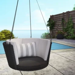 Sally Patio Hanging Swing - Novogratz -Sunnydaze Decor Store GUEST 86aad632 e801 4a1f b3e0 a18879e43366