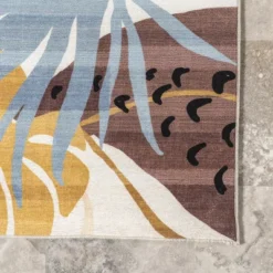 NuLOOM Ally Nautical Machine Washable Indoor/Outdoor Area Rug -Sunnydaze Decor Store GUEST 87967e17 ee57 48bd 9665 a93049014fd4