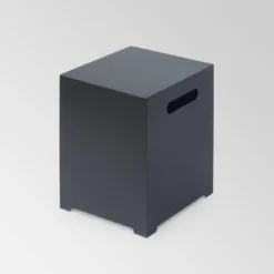 Comores 12pc Acacia U-Shaped Sectional Sofa Set With Fire Pit - Gray/Dark Gray - Christopher Knight Home -Sunnydaze Decor Store GUEST 87b28fed 5df0 4ebe b633 fb4862e63cae