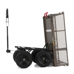 Gorilla Cart GORMP-12 5 Cubic Feet 1200 Pound Capacity Heavy Duty Durable Steel Multi Use Quick Dump Wagon Utility Cart W/ 2 In 1 Towing Handle, Gray 9 Gorilla Cart GORMP-12 5 Cubic Feet 1200 Pound Capacity Heavy Duty Durable Steel Multi Use Quick Dump Wagon Utility Cart W/ 2 In 1 Towing Handle, Gray -Sunnydaze Decor Store GUEST 87e65bce 289e 4f1e 86b7 ea04a90ddabe