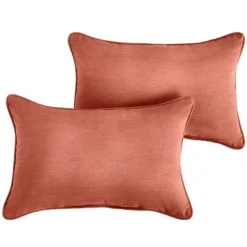 2pk Rectangle Sunbrella Corded Indoor Outdoor Throw Pillows Coral 7 2pk Rectangle Sunbrella Corded Indoor Outdoor Throw Pillows Coral -Sunnydaze Decor Store GUEST 880dd916 621b 4d03 b6e0 ac2e203a1278