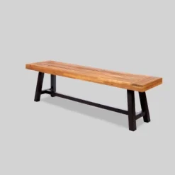 Cooper 6pc Acacia Wood And Wicker Dining Set - Brown - Christopher Knight Home -Sunnydaze Decor Store GUEST 882e7f7d f7c5 4834 91de f632302af2a1