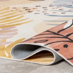 NuLOOM Ally Nautical Machine Washable Indoor/Outdoor Area Rug -Sunnydaze Decor Store GUEST 8841dc36 047c 4aaf 8010 162ef1841511