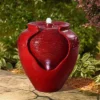 17" Indoor/Outdoor Vase Fountain Cherry Red - Alpine Corporation 1 17" Indoor/Outdoor Vase Fountain Cherry Red - Alpine Corporation -Sunnydaze Decor Store GUEST 88666e90 7da1 46fb 94ba d707d052c563