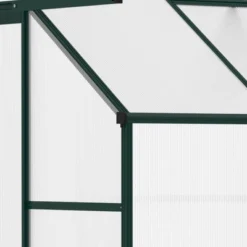 Outsunny Walk-In Garden Greenhouse Aluminum Polycarbonate With Roof Vent For Plants Herbs Vegetables 12 Outsunny Walk-In Garden Greenhouse Aluminum Polycarbonate With Roof Vent For Plants Herbs Vegetables -Sunnydaze Decor Store GUEST 88a1c3d1 883c 46d6 9988 a5d6932d9a92