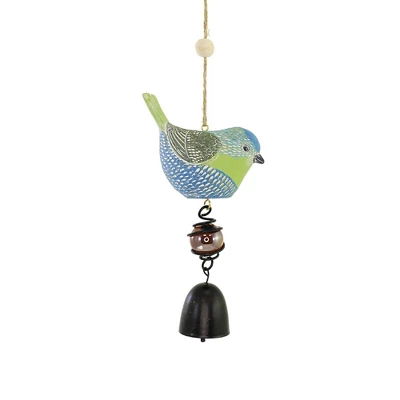 Home & Garden Bright Bird Bell - One Bell 10.0 Inches - Hanging Yard Decor - - Polyresin - Multicolored 5 Home & Garden Bright Bird Bell - One Bell 10.0 Inches - Hanging Yard Decor - - Polyresin - Multicolored - Image 3