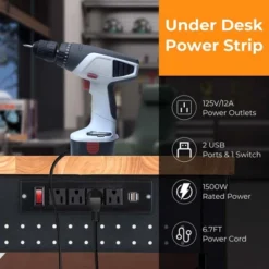 Costway 53" Adjustable Height Workbench 1760lbs Capacity Workstation W/ Power Outlets -Sunnydaze Decor Store GUEST 89af681c b772 4a16 a85c e0205fbb4802