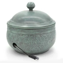 457 Steel Key West Pot - Blue - Good Directions -Sunnydaze Decor Store GUEST 8d75faf6 9bcf 413f 90c3 4f0e37c279bc