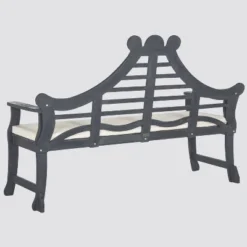 Azusa Bench - Gray/Beige - Safavieh -Sunnydaze Decor Store GUEST 8dbe54b6 95c6 475d 952d 95a5580d897e