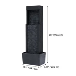 Teamson Home Athena 38 Inch Outdoor Solar Fountain With LED Lights 15 Teamson Home Athena 38 Inch Outdoor Solar Fountain With LED Lights -Sunnydaze Decor Store GUEST 8e0d6c4c 9a02 4bfb 8687 a3ffee82aad5