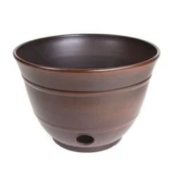 Liberty Garden Banded High Density Resin Hose Holder Pot With Drainage -Sunnydaze Decor Store GUEST 8f5a0d34 7c44 42bc 8782 a520a92e9da3