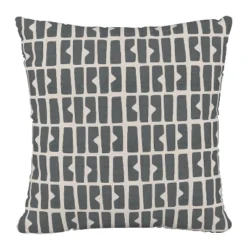 18" X 18" Outdoor Throw Pillow Block Panel - Cloth & Company -Sunnydaze Decor Store GUEST 8f851021 1621 4f37 9ed8 bccebe370879