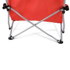 Picnic Time Tranquility Portable Beach Chair - Red -Sunnydaze Decor Store GUEST 8f8b4aff bca2 4382 8957 847c9b2f4b14