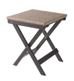 Plow & Hearth - Claytor Folding Eucalyptus Outdoor Side Table -Sunnydaze Decor Store GUEST 8fd98ac4 618e 466e 8351 b92ffc59d547