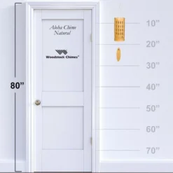 Woodstock Wind Chimes For Outside, Garden Décor, Outdoor & Patio Décor, 28", Aloha Chime Wind Chimes -Sunnydaze Decor Store GUEST 90179777 2b0f 4759 8d0d 1bb4ca941eb0