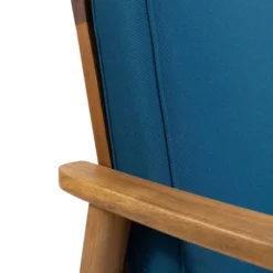 2pc Willowbrook Patio Acacia Wood Loveseat Set With Coffee Table - Teak/Dark Teal - Christopher Knight Home 8 2pc Willowbrook Patio Acacia Wood Loveseat Set With Coffee Table - Teak/Dark Teal - Christopher Knight Home -Sunnydaze Decor Store GUEST 917c06cb fcfd 4a95 bad3 da3028224b4f