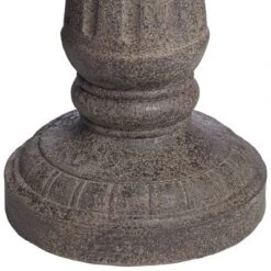 John Timberland Italian Style 3 Tier Outdoor Floor Water Fountain With Light LED 43" High Gray Faux Stone Garden Patio Backyard -Sunnydaze Decor Store GUEST 91bddb05 f738 4842 a700 c0b56c15ab62