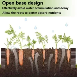 LuxenHome Brown Metal Rectangular 6x3ft Garden Bed -Sunnydaze Decor Store GUEST 91d2e031 24e5 4cd4 af53 52b009476c14