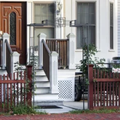 Achla Designs 95.5" Elegant Handcrafted Square-on-Square Iron Garden Arbor Graphite Powder Coated Finish -Sunnydaze Decor Store GUEST 922c0a5e 87d2 4b7f 9918 af9e27d0df90