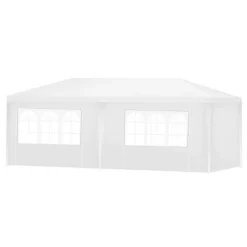 Costway Wedding Tent Canopy Party 10'x20' Heavy Duty Gazebo Cater Event W/Side Walls 19 Costway Wedding Tent Canopy Party 10'x20' Heavy Duty Gazebo Cater Event W/Side Walls -Sunnydaze Decor Store GUEST 92338e22 b758 4db3 8532 e6544ef9a13d