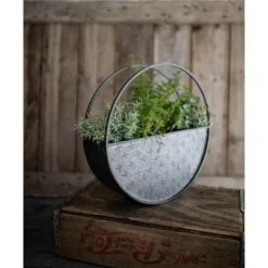 Round Black Metal Wall Planter - Foreside Home & Garden 12 Round Black Metal Wall Planter - Foreside Home & Garden -Sunnydaze Decor Store GUEST 9257fe0f f295 4dee b098 b45a08c45ab2