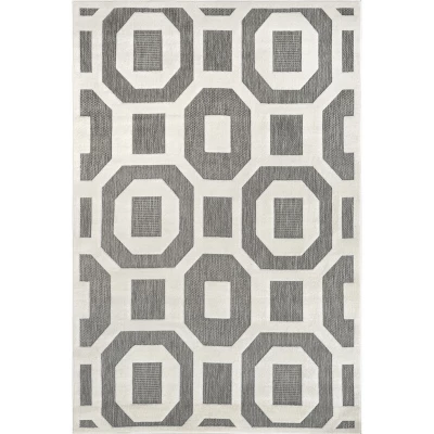 NuLOOM Nicola Transitional Bars Indoor/Outdoor Area Rug 11 NuLOOM Nicola Transitional Bars Indoor/Outdoor Area Rug - Image 9