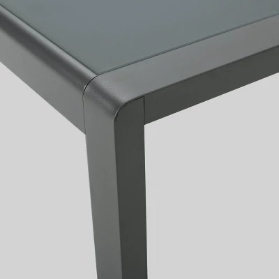 Cape Coral 5pc Aluminum Sofa Set With Cushions - Dark Gray - Christopher Knight Home 7 Cape Coral 5pc Aluminum Sofa Set With Cushions - Dark Gray - Christopher Knight Home - Image 5