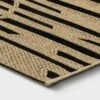 Grace Broken Geometrical Indoor/Outdoor Rug Black/Tan - Project 62™