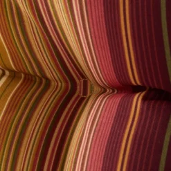 Kinnabari Stripe Outdoor Bench Cushion - Kensington Garden -Sunnydaze Decor Store GUEST 93f0a81a 0537 4749 a4f0 774cbc690234