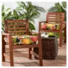 Set Of 2 Aloha Floral Outdoor Seat Cushions - Kensington Garden
