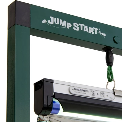 Jump Start 4 Foot T5 Grow Light System Standing Fixture With Built-In Timer For Seedlings, Cuttings, Flowers, And House Plants 3 Jump Start 4 Foot T5 Grow Light System Standing Fixture With Built-In Timer For Seedlings, Cuttings, Flowers, And House Plants