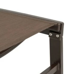 3pc Outdoor Five Position Adjustable Aluminum Curved Lounge Set Brown - Crestlive Products -Sunnydaze Decor Store GUEST 971f8b6e a0cc 49a5 8877 ad0714926658 1