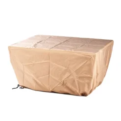 5pc Outdoor Dining Set With 48" Rectangle Fire Table & Deep Seating Swivel Rocking Chairs, Wind Blocker Lid & Covers - Oakland Living 29 5pc Outdoor Dining Set With 48" Rectangle Fire Table & Deep Seating Swivel Rocking Chairs, Wind Blocker Lid & Covers - Oakland Living -Sunnydaze Decor Store GUEST 97393a97 6587 43e2 aae9 58288ef92ca8