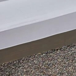 Thasos 10pc Acacia U-Shaped Farmhouse Sectional Sofa Set With Fire Pit - Gray/White/Dark Gray - Christopher Knight Home -Sunnydaze Decor Store GUEST 9761f66c 48da 41a1 97b7 8b027dabcad2