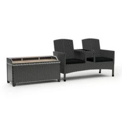 2pc Maksville Aluminum Patio Loveseat & Storage Bench - MiBasics 26 2pc Maksville Aluminum Patio Loveseat & Storage Bench - MiBasics -Sunnydaze Decor Store GUEST 99a5bd5b c817 4f77 b049 4674d1d532e3