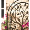 Plow & Hearth - Arched Metal Garden Trellis With Symbolic Tree Of Life Design, Weather-Resistant, Antique Copper 2 Plow & Hearth - Arched Metal Garden Trellis With Symbolic Tree Of Life Design, Weather-Resistant, Antique Copper -Sunnydaze Decor Store GUEST 9a95bc0f 3a5b 4f6d b0f8 949e454ca8bd
