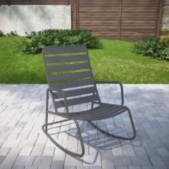 Roberta Patio Rocking Chair - Novogratz 29 Roberta Patio Rocking Chair - Novogratz -Sunnydaze Decor Store GUEST 9b8537f2 6c99 4bb8 a2cb ab76a7c00651