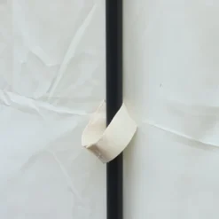 Outsunny 11.5' Steel Outdoor Patio Gazebo Canopy With Double Roof Romantic Round Design & Included Side Curtains -Sunnydaze Decor Store GUEST 9bd50060 a27c 4184 bdd4 35945f9ade8a