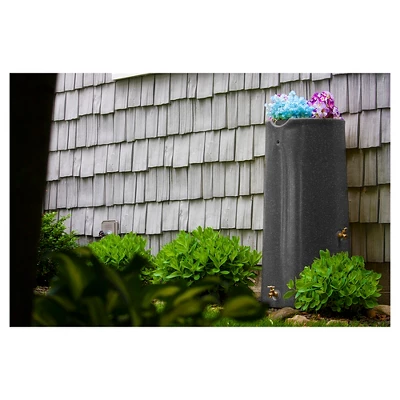 Impressions Reflections 50 Gallon Rain Saver - Dark Granite - Good Ideas 8 Impressions Reflections 50 Gallon Rain Saver - Dark Granite - Good Ideas - Image 6