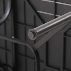 7pc Outdoor Dining Set With Svivel Chairs With Cushions & Large Metal Rectangle Table With Umbrella Hole - Captiva Designs -Sunnydaze Decor Store GUEST 9cd96f4f 96b7 46b6 b767 460a15dabdb0