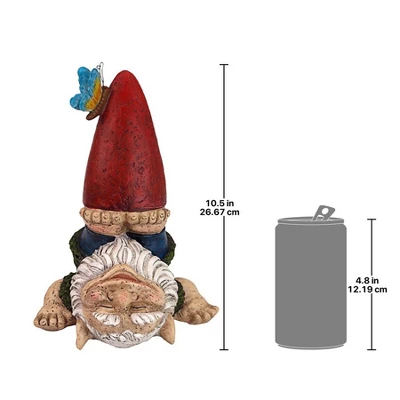 Design Toscano Topsy-Turvy Theo Garden Gnome Statue 8 Design Toscano Topsy-Turvy Theo Garden Gnome Statue - Image 6
