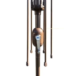 9' X 5' Aluminum Bronze Umbrella Blue - Tropishade -Sunnydaze Decor Store GUEST 9dbce606 36cd 4c11 8955 4d1c605a54cb