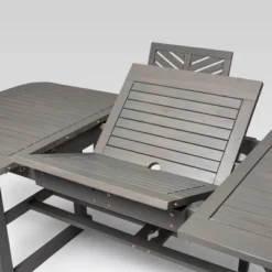 5pc Slatted Extendable Acacia Wood Patio Dining Set - Saracina Home 17 5pc Slatted Extendable Acacia Wood Patio Dining Set - Saracina Home -Sunnydaze Decor Store GUEST 9e2eeb34 ef6f 4427 ba54 634090a28364