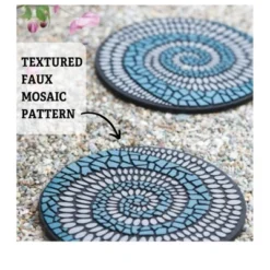 Gardener's Supply Company Flagstone Recycled Rubber Stepping Stone For Garden Walkway | Outdoor Patio Décor & Lawn Pathway Landscaping Stepping Blocks -Sunnydaze Decor Store GUEST 9e36a601 90ea 439b 8a0f a6b677c36cb1