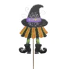 Halloween Witch Hat & Skirt Stake - One Yard Stake 32 Inches - Easel Back Or Wall - F22077 - Metal - Black -Sunnydaze Decor Store GUEST 9fbf6059 d8c7 4d26 b20d 23e1ce160a73
