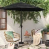 7.813'x8.83' Half Circle Patio Umbrella - Black Pole - Room Essentials™ 2 7.813'x8.83' Half Circle Patio Umbrella - Black Pole - Room Essentials™ -Sunnydaze Decor Store GUEST a1beb6d3 f794 4645 9318 f06603a17137