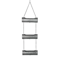 Gardener's Supply Company Galvanized Triple Hanging Planter | 3 Tier Sturdy Metal Rustic Farmhouse Decorative Wall Planters For Indoor & Outdoor -Sunnydaze Decor Store GUEST a2a1c27c fb06 40f1 8f66 8cc5faaa889c